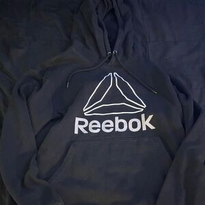 Reebok Black Pullover with Logo